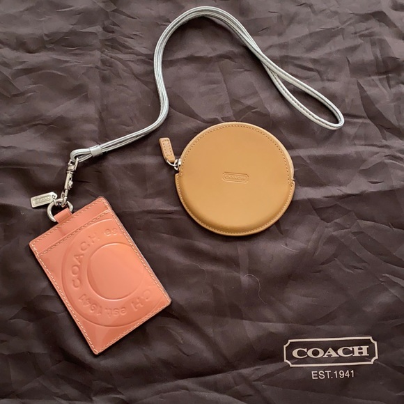 Coach ID Lanyard & Coin Purse